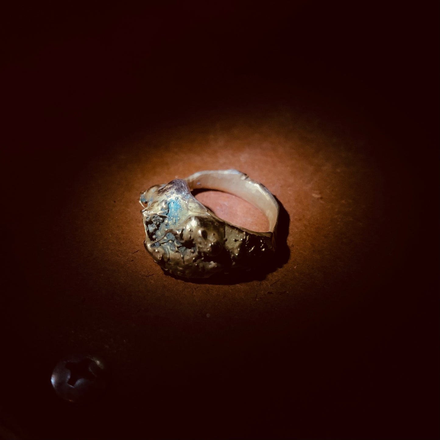 隕石鉱輪シリーズ “Sliding planet” 肉眼の領域を超えた初めての作品