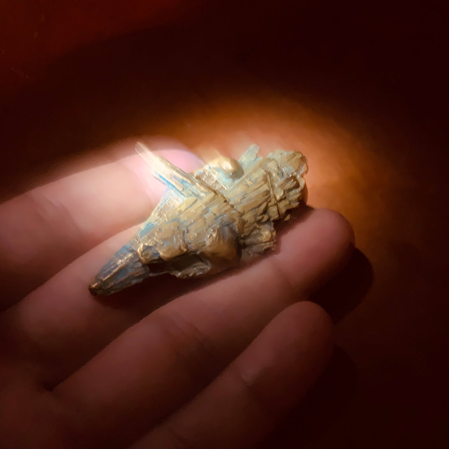 隕石鉱輪シリーズ “Blue stone” 違う惑星の表面
