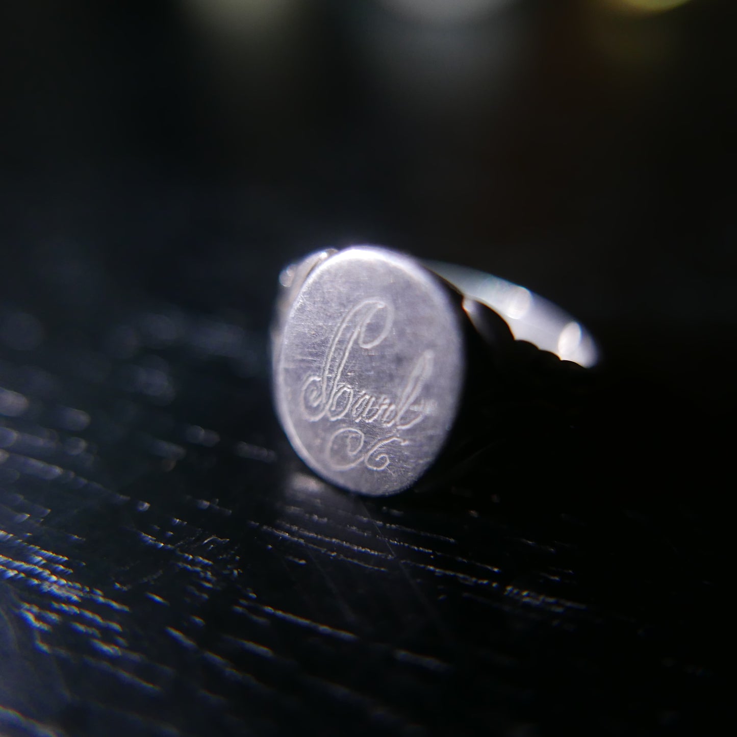 Signet ring UK 1950s