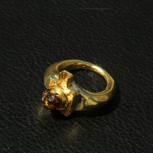 プラクルアンリング フランキンセンス mounted