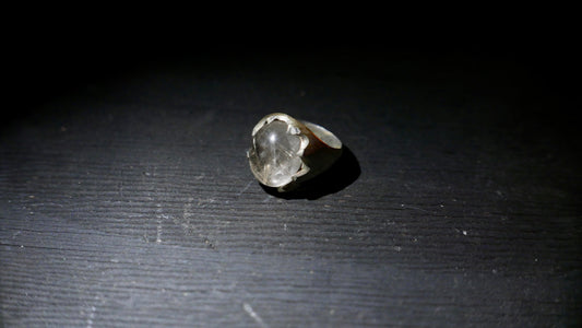 Crystal ring from Singapore.