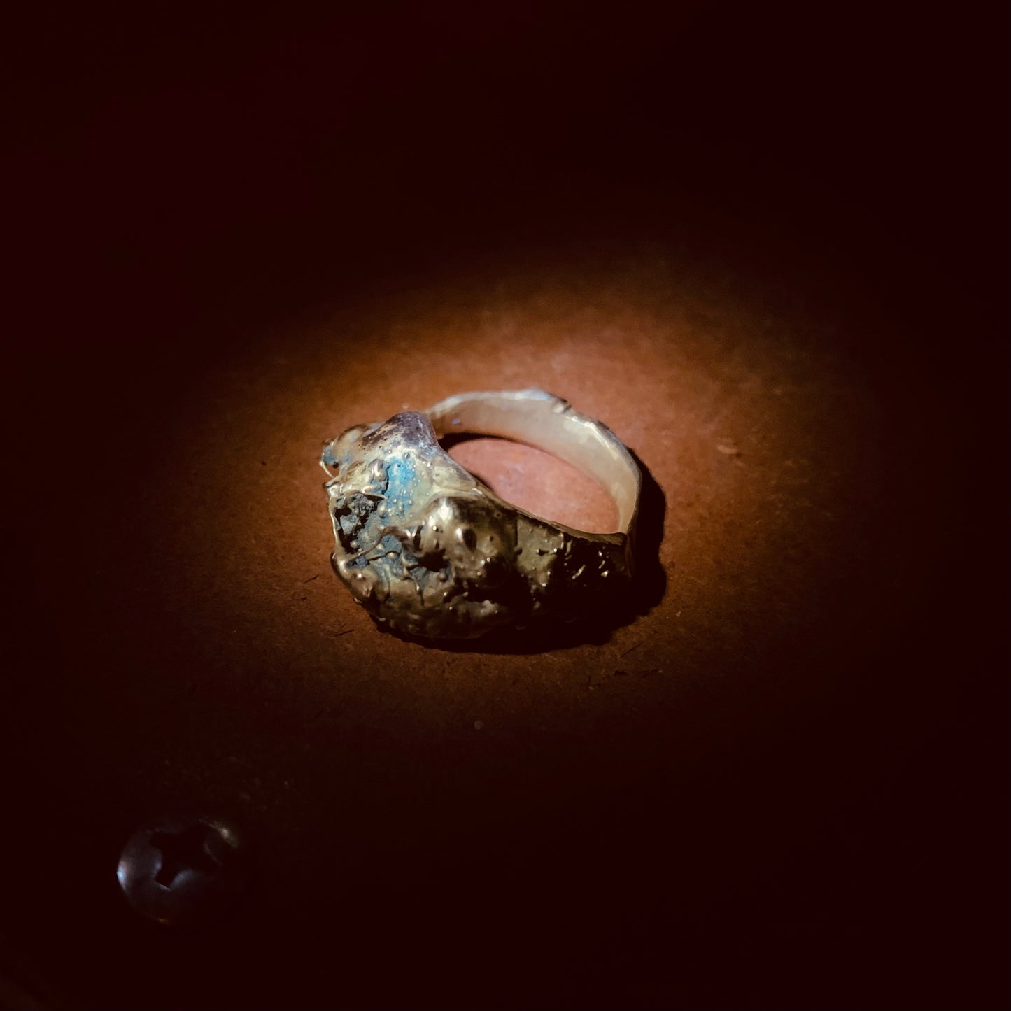 隕石鉱輪シリーズ  “Sliding planet” 肉眼の領域を超えた初めての作品