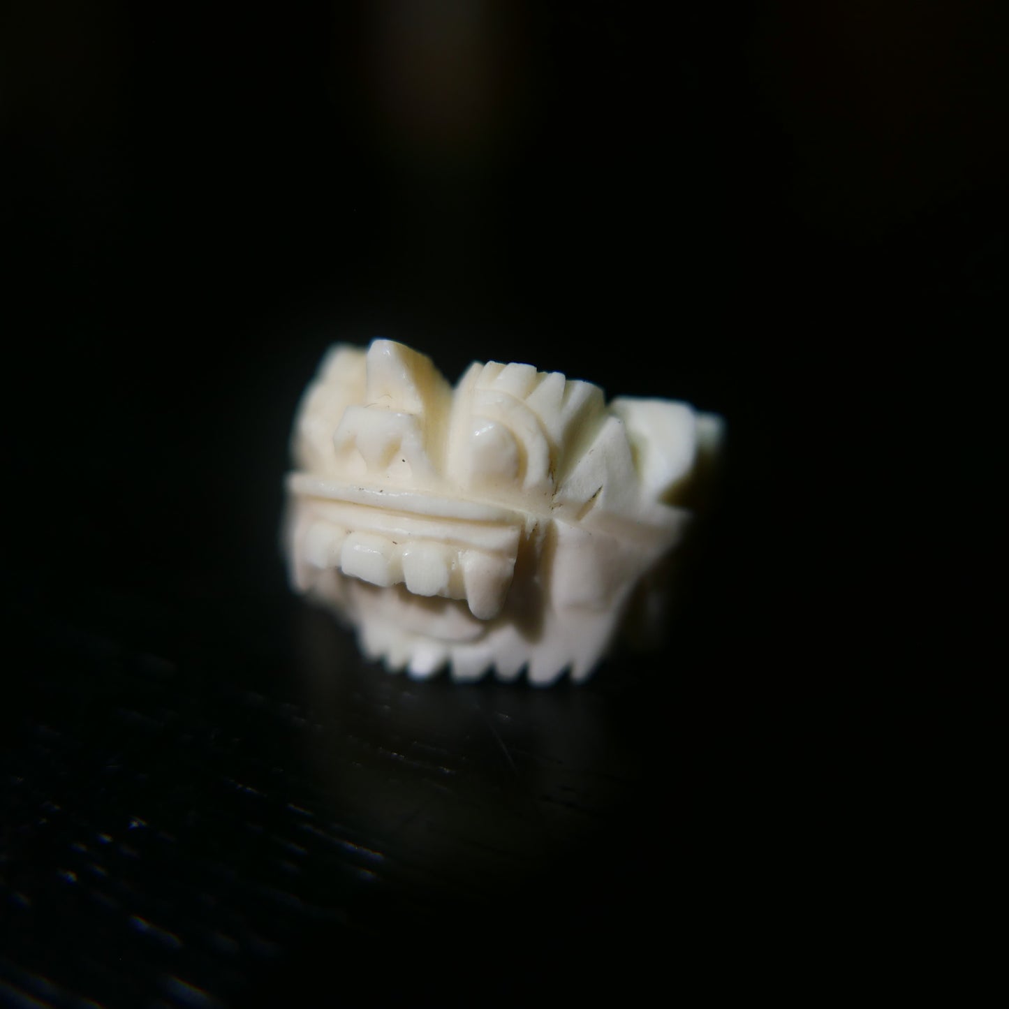 Indonesian elephant tooth ring
